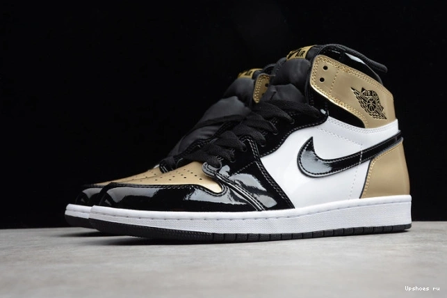  Gold Patent Jordan NRG Retro 861428-007 High Toe 1 1219